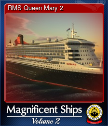 Series 1 - Card 4 of 6 - RMS Queen Mary 2
