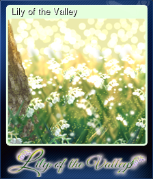 Series 1 - Card 6 of 7 - Lily of the Valley