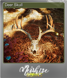 Series 1 - Card 1 of 5 - Deer Skull