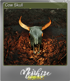 Series 1 - Card 3 of 5 - Cow Skull