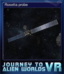 Series 1 - Card 2 of 5 - Rosetta probe