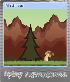 Series 1 - Card 5 of 6 - Mushroom