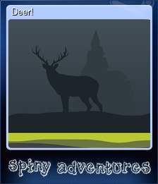 Series 1 - Card 4 of 6 - Deer!