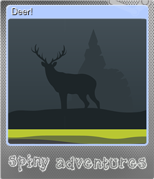 Series 1 - Card 4 of 6 - Deer!