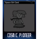 Space Girl Card
