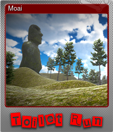 Series 1 - Card 2 of 5 - Moai