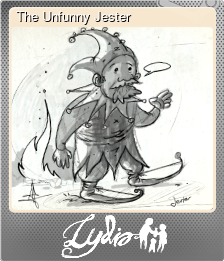 Series 1 - Card 3 of 5 - The Unfunny Jester