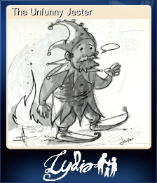 Series 1 - Card 3 of 5 - The Unfunny Jester