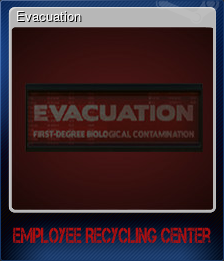 Series 1 - Card 5 of 5 - Evacuation