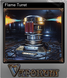 Series 1 - Card 7 of 7 - Flame Turret