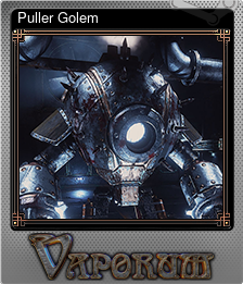 Series 1 - Card 6 of 7 - Puller Golem