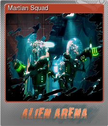 Series 1 - Card 4 of 5 - Martian Squad