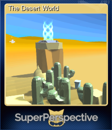 Series 1 - Card 3 of 6 - The Desert World
