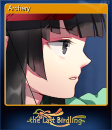 Series 1 - Card 5 of 8 - Archery