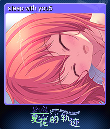 Series 1 - Card 5 of 10 - sleep with you5