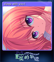 Series 1 - Card 2 of 10 - sleep with you1