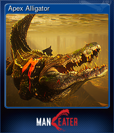 Series 1 - Card 2 of 7 - Apex Alligator