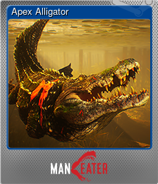 Series 1 - Card 2 of 7 - Apex Alligator