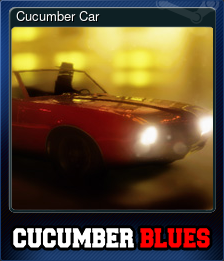 Series 1 - Card 1 of 5 - Cucumber Car