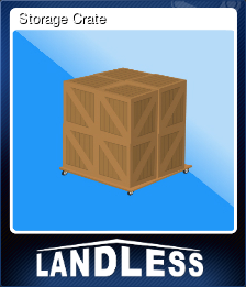 Series 1 - Card 8 of 15 - Storage Crate