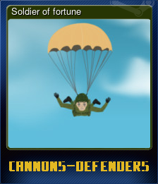 Series 1 - Card 1 of 5 - Soldier of fortune