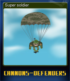 Series 1 - Card 2 of 5 - Super soldier