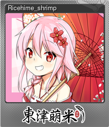 Series 1 - Card 9 of 9 - Ricehime_shrimp
