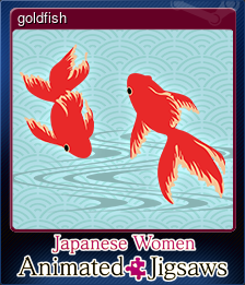 Series 1 - Card 3 of 9 - goldfish