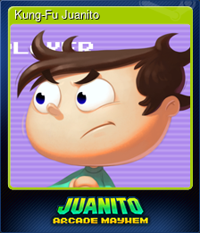 Series 1 - Card 5 of 8 - Kung-Fu Juanito