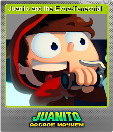 Series 1 - Card 2 of 8 - Juanito and the Extra-Terrestrial