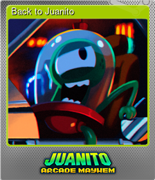 Series 1 - Card 3 of 8 - Back to Juanito