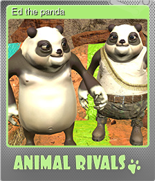 Series 1 - Card 3 of 7 - Ed the panda