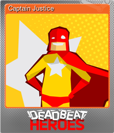 Series 1 - Card 5 of 15 - Captain Justice