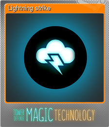 Series 1 - Card 11 of 13 - Lightning strike