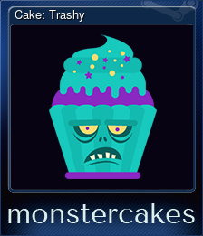 Series 1 - Card 4 of 5 - Cake: Trashy