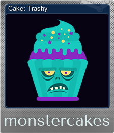 Series 1 - Card 4 of 5 - Cake: Trashy