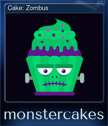 Series 1 - Card 3 of 5 - Cake: Zombus
