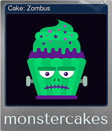 Series 1 - Card 3 of 5 - Cake: Zombus