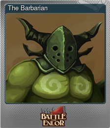 Series 1 - Card 5 of 8 - The Barbarian