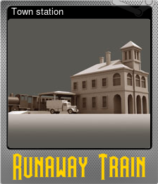 Series 1 - Card 2 of 7 - Town station