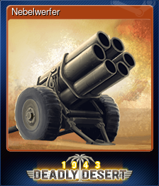 Series 1 - Card 5 of 9 - Nebelwerfer