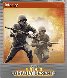 Series 1 - Card 9 of 9 - Infantry