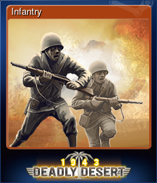 Series 1 - Card 9 of 9 - Infantry