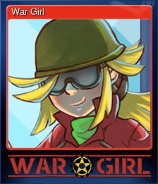 Series 1 - Card 3 of 8 - War Girl