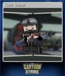 Series 1 - Card 6 of 8 - Swat Sniper