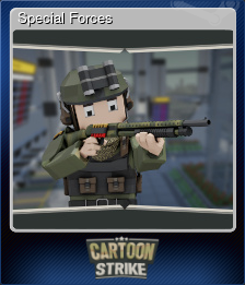 Series 1 - Card 4 of 8 - Special Forces