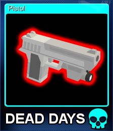 Series 1 - Card 2 of 6 - Pistol