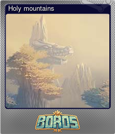 Series 1 - Card 4 of 5 - Holy mountains