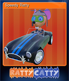 Series 1 - Card 5 of 8 - Speedy Ratty