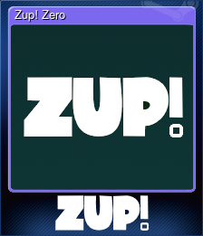 Series 1 - Card 5 of 5 - Zup! Zero